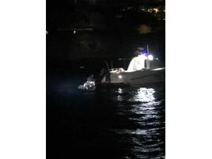 Jet-ski ile Türk kara sularına giren İsveç vatandaşı Sahil Güvenliğe yakalandı
