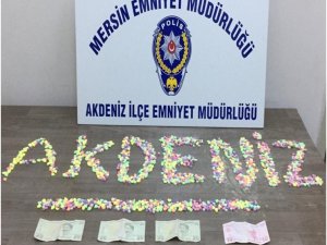 Akdeniz’de bin 700 adet extacy hap ele geçirildi