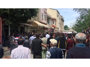Cinayet ilçeyi ayağa kaldırdı