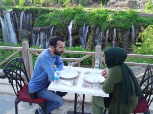 Yerköprü Şelalesi'nde  iftar