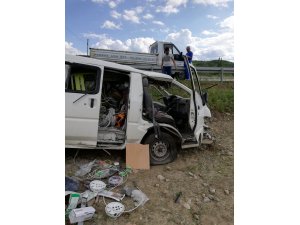 Sivas'ta trafik kazası: 2 yaralı
