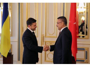 Cumhurbaşkanı Yardımcısı Oktay, Ukrayna'da