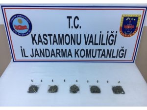 Taşköprü’de esrar maddesi ele geçirildi