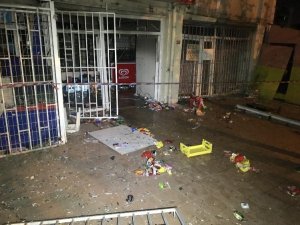 Bağcılar’da markette önce patlama sonra yangın