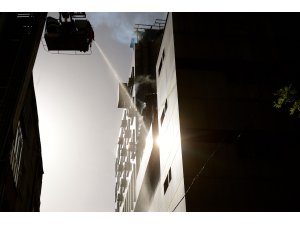 Eskişehir'de otel yangını