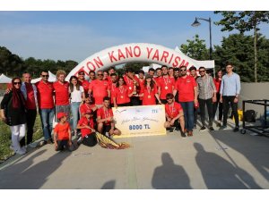 Düzce Üniversitesi beton kano takımı yeniden şampiyon