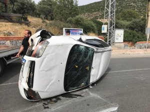 Kuşadası’nda trafik kazası; 1 yaralı
