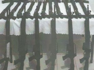 Kargo aracında 17 adet ruhsatsız av tüfeği ele geçirildi