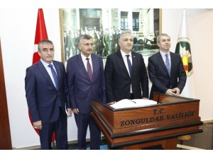 Enerji ve Tabii Kaynaklar Bakan Yardımcısı Mithat Cansız Zonguldak’ta