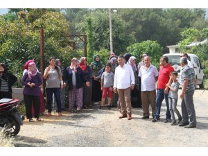 Alanya’da mahalleli baz istasyona tepki gösterdi