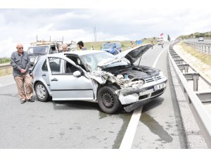 Kırıkkale'de trafik kazası: 8 yaralı