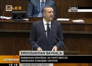 Başbakan Erdoğan'dan 1 metre cevabı