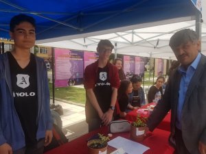 Öğrencilerin tarım için yaptığı buluşlar umut verdi