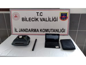 Kaçak kazıya suçüstü