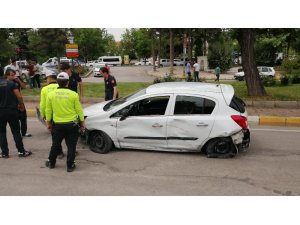 Elazığ’da  trafik kazası: 1 yaralı
