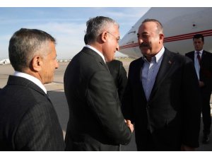 Dışişleri Bakanı Çavuşoğlu Çimkent’te