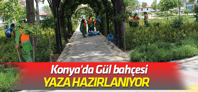 Gül bahçesi, Yaza hazırlanıyor