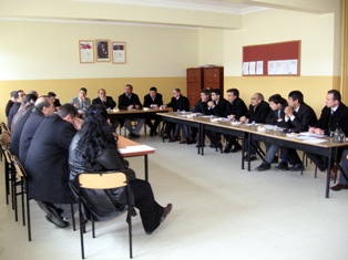 Yunak'ta eğitim bölgesi danışma kurulu yapıldı