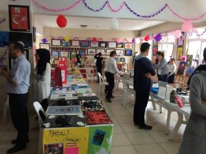 İmam Hatip ögrencileri teknoloji, tasarım ve görsel sanatlar üzerinde hünerlerini sergiledi