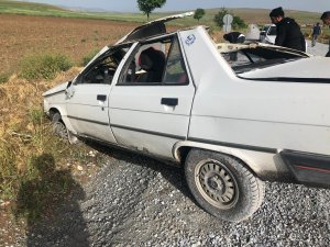 Yunak'ta trafik kazası: 1 yaralı