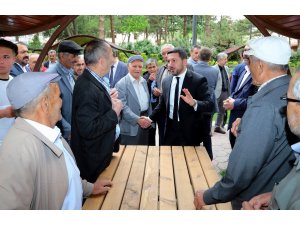 Başkan Arı, proje alanında incelemede bulundu