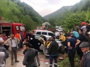 Ordu’da trafik kazası: 1 ölü, 4 yaralı