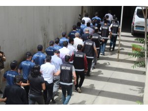 Organize suç örgütüne 10 tutuklama