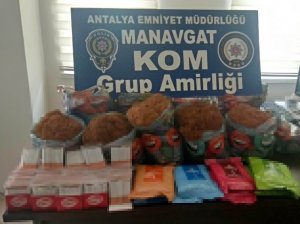 Manavgat’ta çeşitli suçlara karışan 4 kişi yakalandı