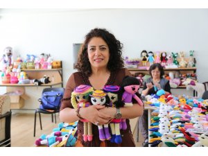 Kadınlar, organik örgü bebeği marka yaptı, ekonomiye kazandırdı