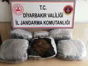 Diyarbakır’da 47 kilo 100 gram esrar ele geçirildi