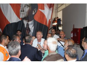 Menemen’de olaylı Menemenspor kongresi