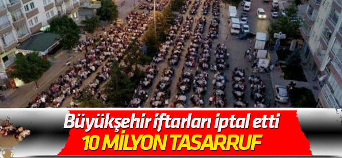 Konya'da bu yıl ramazanda 10 milyon lira tasarruf sağlandı