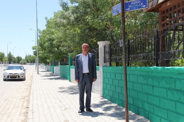 Yalıhüyük'de mezar duvarları boyanıyor