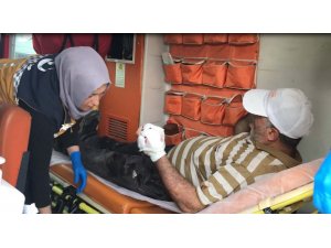 Kontrolden çıkıp dereye uçtu