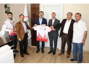 Avrupa şampiyonundan Baydilli’ye ziyaret