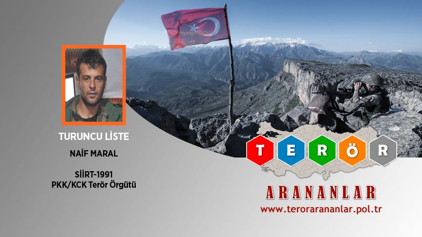 Turuncu kategorideki terörist etkisiz hale getirildi