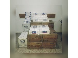 Sınırda 7 bin 940 paket kaçak sigara ele geçirildi