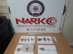 Kayseri’de uyuşturucu operasyonu: 15 gözaltı