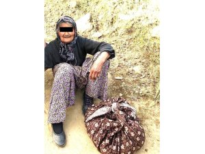 Kaybolan yaşlı kadın ormanlık alanda bulundu