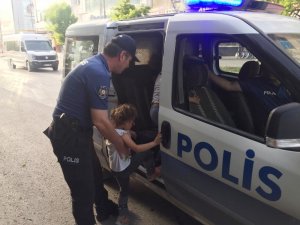 Sincan’da polis iki çocuk buldu