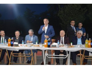 Maden işçileri iftarda buluştu