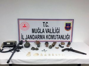 Fethiye’de tarihi eser operasyonu