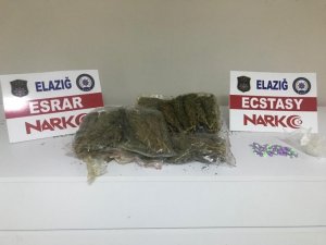Elazığ’da uyuşturucu operasyonu: 4 gözaltı