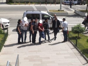 Tefecilik ve uyuşturucu operasyonu zanlıları adliyeye sevk edildi
