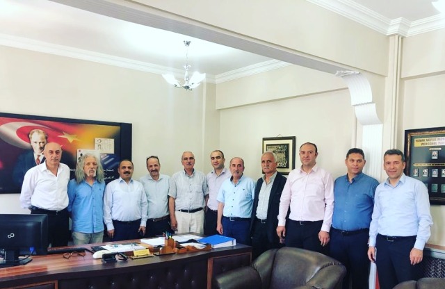 TURÇEVDER'den Işcan'a ziyaret