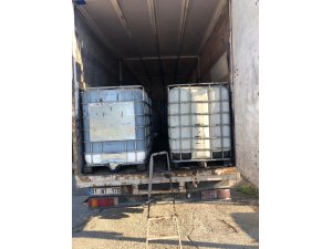Adana’da 10 bin 600 litre kaçak akaryakıt ele geçirildi