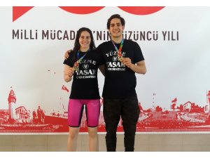 Yaşarlı yüzücülerden 14 madalya