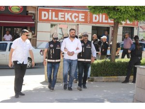 Suç örgütü üyesi oldukları iddia edilen şahıslar adliyede