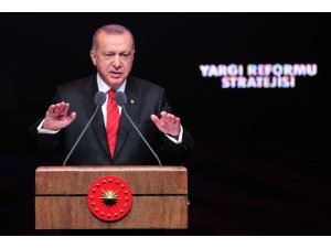 Cumhurbaşkanı Erdoğan "Yargı Reformu Strateji Belgesi"ni açıkladı