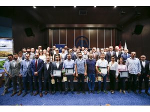 AA personeline kıdem sertifikası töreni